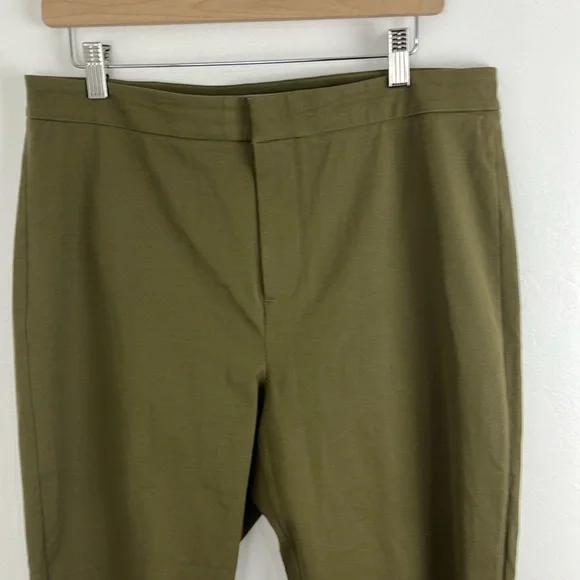 Everlane Cotton Tapered Cropped Dress Pants - Picture 2 of 8